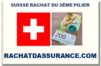 SUISSE RACHAT DU 3ÈME PILIER